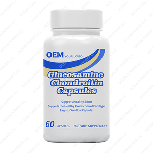OEM Glucosamine MSM và chondroitin sulfate cộng với Vitamin D phức tạp 500mg Glucosamine Chondroitin MSM viên nang - Product Image 1