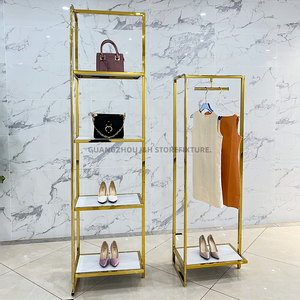 Modern tasarım elbise vitrin rafı için alışveriş çantası ve ayakkabı vitrin rafları ayakkabı rafı ekran raf standı - Product Image 1