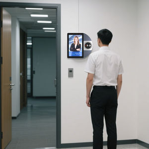 8-Zoll-Alkoholtester für Mitarbeiter aus Aluminium legierung Sichere Zeiter fassung Mitarbeiter Alkohol <span class=keywords><strong>tester</strong></span> Gesicht Biometrisches Anwesenheit system - Product Image 3