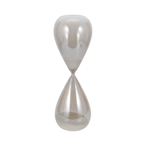 Clessidra Decorativa Iridescente, Scultura Moderna per Soggiorno, Camera da Letto, Ufficio, Elegante Elemento d'Arredo - Product Image 3