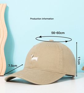Gorra de Béisbol Vintage de 6 Paneles, Deportiva y Formal, con Bordado de Flores y Logotipo Personalizado, de Algodón, Color Sólido, Unisex - Product Image 2