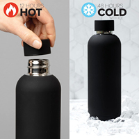 Noël personnalisé écologique 2024 flacons sous vide isolés à double paroi thermos bouteille d'eau pour camping en plein air cadeau de transport facile
