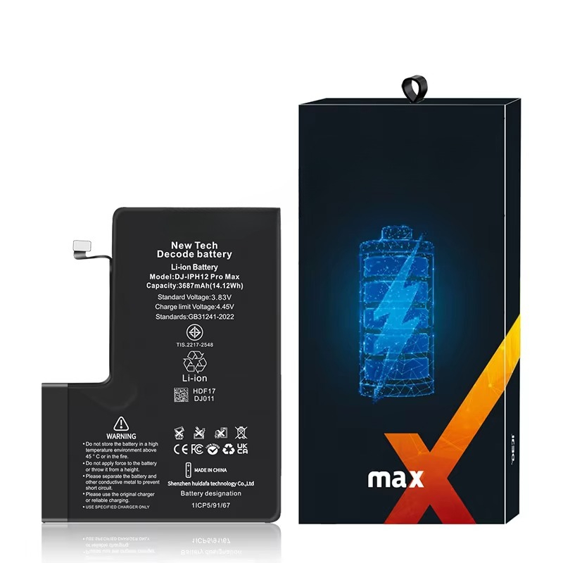 Batterie pour iPhone 12 Pro Max 3687mAh