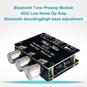 RXT ZK-PT1 <span class=keywords><strong>BT</strong></span> 5.0 音频模块双通道立体声调音板音量控制器高低音放大器60W - Product Image 5