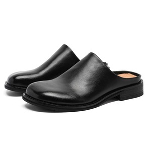 Men's Women's Thick-soled Cool-Toe Sandals for Casual Wearing High-Heeled Shoes with <b>Big</b> Tops Couple's Outer wear Half Sandals - Product Image 5