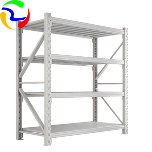 Imbullonato scaffalature sistemi di scaffalatura magazzino industriale scaffale di stoccaggio resistente per metallo originale copertina nera bianco blu - Product Image 4