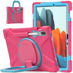 Funda resistente con soporte de anillo para Samsung <span class=keywords><strong>Galaxy</strong></span> Tab <span class=keywords><strong>S7</strong></span> T870/875 de 11 pulgadas 2020 - Product Image 1