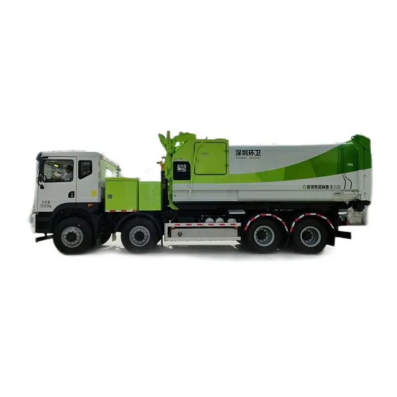 EQ5320ZXXSBEV carro camión de basura desmontable Dongfeng Saneamiento y transporte camión Dongfeng vehículo comercial
