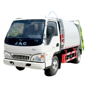 Suministro Directo de Fábrica de Camión de Basura Comprimido JAC 4X2 de Carga Trasera de 6 Metros Cúbicos - Product Image 1