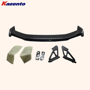 สำหรับ <span class=keywords><strong>Honda</strong></span> <span class=keywords><strong>Civic</strong></span> FE1 22 + (ซีดานเท่านั้น) สไตล์คาร์บอน M ปีกสปอยเลอร์หลังพร้อมขาตั้ง - Product Image 4