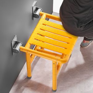 Andefu <b>Shower</b> Chair <b>Folding</b> Safety Seat 250kg Capacity For Elderly Disabled Bathroom Use - Product Image 2