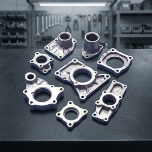 Piezas de fundición a presión de aluminio con superficie mecanizada para aplicaciones industriales - Product Image 3