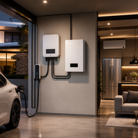 Аккумуляторная система Powerwall LiFePO4 51.2В 100Ач 5.12кВтч для настенного монтажа, система хранения солнечной энергии, 8000 циклов, литиевая, для домашнего резервного питания