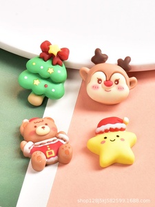 ของเล่น DIY ติดกาวปีใหม่ งานฝีมือคริสต์มาส การ์ตูนเรซิ่น ของตกแต่งกาวฟรอสต์ งานประดิษฐ์เครื่องประดับทำเองเพื่อความสนุก - Product Image 4