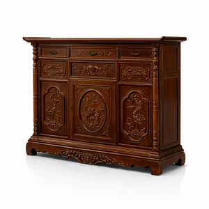 ตู้บูชาไม้ซิงโดราแบบชั้นเดียว - ไม่รุ่น "ไม่รุ่น"  ตู้บูชาไม้แกะสลักด้วยมือแบบชั้นเดียวสำหรับขาย - Product Image 1