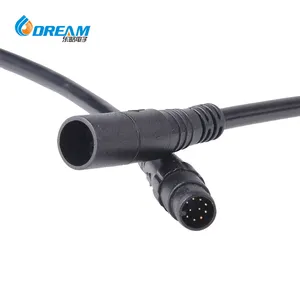 1 pcs Male Female Plugs M12 pour Led Light Waterproof Electrical Cable Connector Plug Socket 2 3 4 5 6 7 8 Pins