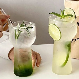 Tasse torche transparente à haute teneur en borosilicate pour boissons chaudes café américain glacé eau pétillante infusion froide boisson verre verres - Product Image 1