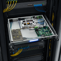 Chasis de Amplificador de Fibra Raman CATV de 1550nm con Fuente de Alimentación Conmutada para Transmisión y Distribución de Señal en Redes de Telecomunicaciones