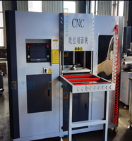 2025 nouveau Design fenêtre aluminium meneau fin découpeuse 3 axes Cnc aluminium profil fin face fraiseuse