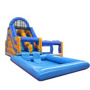Castillo Inflable Comercial 4 en 1 <span class=keywords><strong>de</strong></span> PVC con Obstáculos, Tobogán y Zona <span class=keywords><strong>de</strong></span> Saltos para Alquiler en Fiestas - Product Image 1