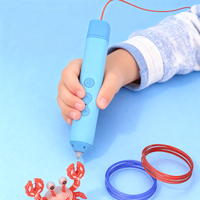 Honya DIY Plastik Semi-Otomatis Pena 3D Printer 3D Suhu Rendah untuk Anak-Anak Mainan Edukatif Hadiah Natal Ulang Tahun Filamen PCL