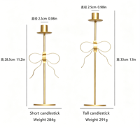 Lanterne porte-bougie conique en fer forgé doré/rose/noir de qualité supérieure pour Noël, mariages et décoration de table