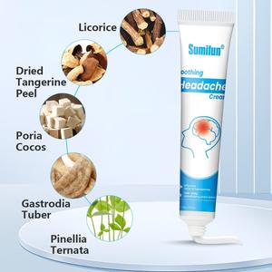 مرهم الصداع النصفي مرهم الصداع العصبي الصحوة الدماغ الصداع النصفي المؤلم الوخز بالإبر نقطة مرهم - Product Image 4