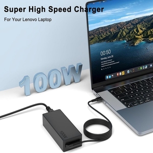 Chargeur secteur Type-C 100W neuf/OEM pour Lenovo IdeaPad <span class=keywords><strong>5</strong></span> <span class=keywords><strong>Pro</strong></span> 16 ThinkPad S2-2016 Yoga 910 ADL100YLC3A Adaptateur de chargeur pour ordinateur portable - Product Image 3