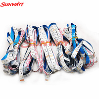 Barre lumineuse LED RGB SUNWAYT ST-P2 pour borne d'arcade, 1 mètre, en plastique, avec 7 couleurs clignotantes pour machines de jeu à monnayeur