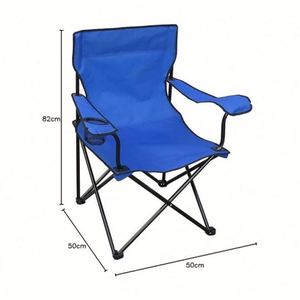 Chaise de camping pliante d'extérieur personnalisable, chaise pliante réglable, chaise de plage pliable - Product Image 3