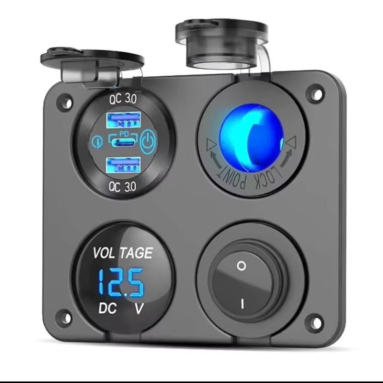 12 Volt USB Outlet RV Accessory