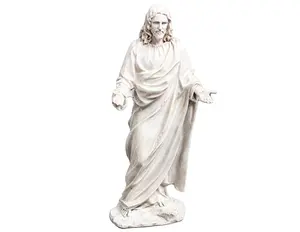 纪念品耶稣基督基督教雕塑圣父雕像宗教上帝图标家庭圣徒装饰精神礼物祈祷主