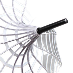 Paraguas Personalizado para Mujer, Protección Solar UV, Paraguas Vintage con Diseño de Telaraña, Parasol con Estampado de Logotipo - Product Image 6