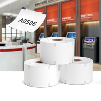 Rouleau de papier thermique Q-MATIC pour la gestion des files d'attente et l'appel des numéros