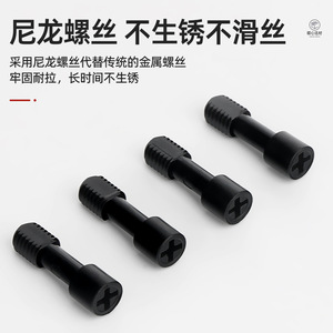 <b>Waterproof</b> ABS Outdoor <b>Cable</b> Junction Box IP65 Black Plastic Terminal Box For <b>Cable</b> Protection Low Voltage - Product Image 3