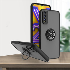 Nuovo antiurto magnetico smerigliato opaco con custodia per telefono ad anello per <span class=keywords><strong>Vivo</strong></span> Y55 Y35 <span class=keywords><strong>Y16</strong></span> Y76 Y76S Y02 V25 V21 V21E Y21 Y21S Y33S Pro S15E - Product Image 3