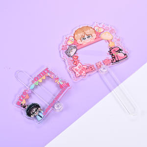 Akrilik Standee özel Anime mal dalga Bar el plastik Bar özelleştirilmiş komik oyuncak akrilik Handy Waving etiketi el işareti - Product Image 5