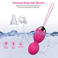 MELO Bestseller Patentiertes Design Kegel-Ball Vibration Fernbedienung Aufladbar Kabellos Erwachsenen-Sexspielzeug für Frauen