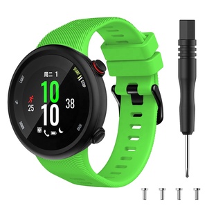 Bracelet de <span class=keywords><strong>montre</strong></span> en caoutchouc de luxe à libération rapide pour <span class=keywords><strong>montre</strong></span> intelligente <span class=keywords><strong>Garmin</strong></span> <span class=keywords><strong>Forerunner</strong></span> <span class=keywords><strong>45s</strong></span> - Product Image 4