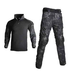Yuda Wholesale Outdoor Breathable Protection Tactical Clothing Multicolor G2 G3 Suit Frog Uniform Combat Suit