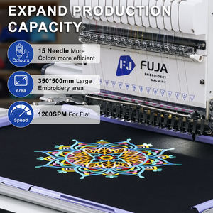 Éxito de Ventas en EE. UU. <span class=keywords><strong>M</strong></span>áquina de Bordado Computarizada Multifuncional de 1 Cabezal con 12, 15 y 20 Agujas a Buen Precio - Product Image 3