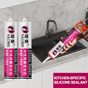 Scellant en <span class=keywords><strong>silicone</strong></span> neutre <span class=keywords><strong>professionnel</strong></span> flexible anti-moisissure pour le remplissage des joints de carrelage de salle de bain et de cuisine - Product Image 3