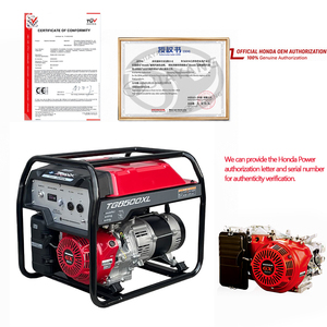 Generador Portátil de Gasolina de 5000W / 5kw para Hogar y Camping TG6500XL con Motor GX390 Original - Product Image 2