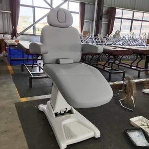 Table de massage inclinable réglable en cuir personnalisée Kisen Wholesale Luxury Lash Bed pour cliniques de beauté - Product Image 2
