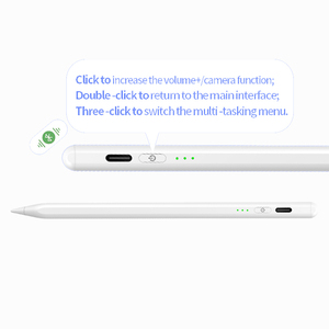 Lápiz Óptico DH de Alta Visibilidad con Carga Rápida, Rechazo de Palma, Inclinación y Pantalla Táctil Activa para <span class=keywords><strong>iPad</strong></span> <span class=keywords><strong>Pro</strong></span>, Air, Mini, <span class=keywords><strong>Dibujo</strong></span> y Escritura - Product Image 1