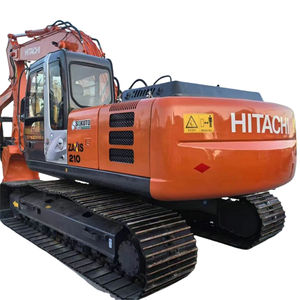 Rendimiento de seguridad confiable Hitachi ZX210 excavadora grande usada 21ton excavadora de construcción agrícola de segunda mano en stock - Product Image 1
