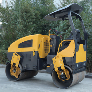 Maquinaria de Construcción de Carreteras de Marca China, <span class=keywords><strong>Rodillo</strong></span> Compactador Vibratorio de 3 Toneladas, <span class=keywords><strong>Rodillo</strong></span> de 2 Toneladas con Motor Yanmar - Product Image 3