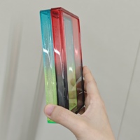 Pelindung Kartu Koleksi, Casing Bumper TPU Glitter Gradasi untuk Pelindung Kartu Berperingkat BGS