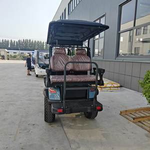 Carrito de golf todoterreno de 6 plazas, chasis alto + potencia fuerte, maneja fácilmente varios terrenos - Product Image 4