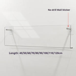 Estantería de Acrílico Transparente, Portátil y Ligera, Repisa Flotante Invisible <span class=keywords><strong>para</strong></span> Pared, Fácil de Limpiar, <span class=keywords><strong>Estantes</strong></span> <span class=keywords><strong>para</strong></span> Exhibición de <span class=keywords><strong>Libros</strong></span> Infantiles - Product Image 6